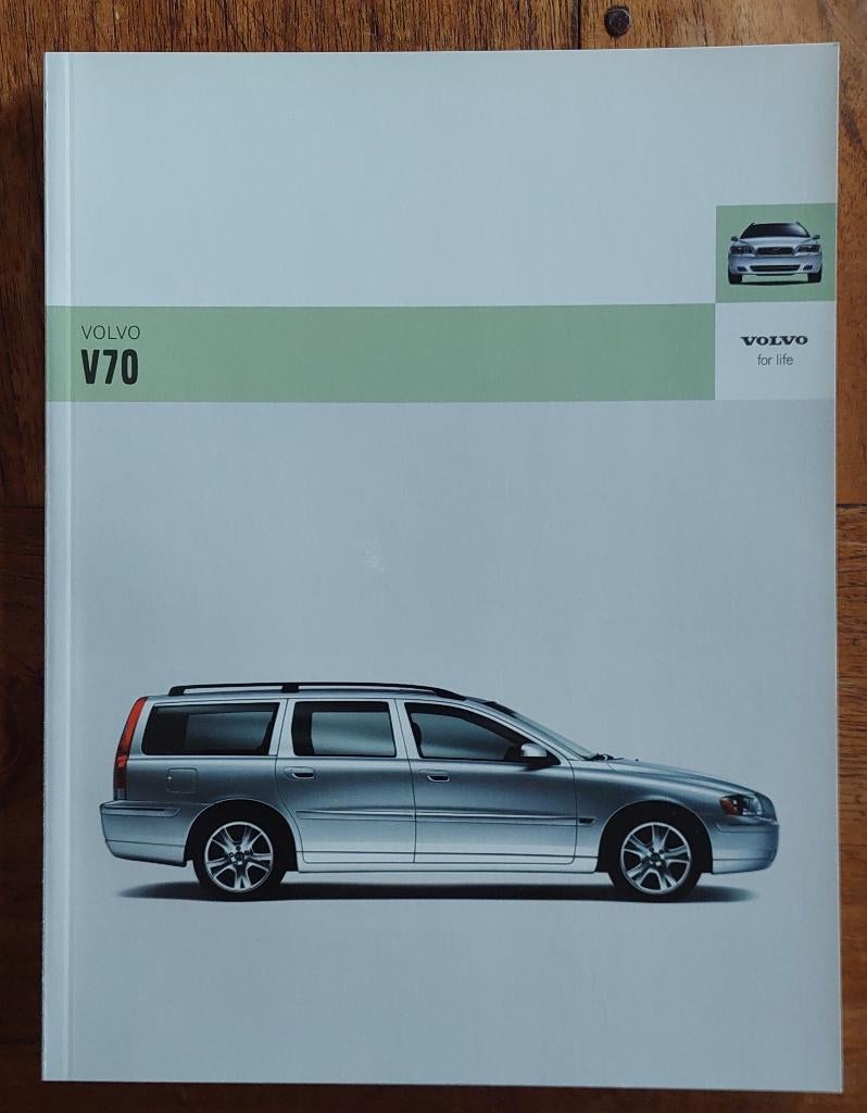 Folder Volvo V70 2006 inclusief prijslijst, Ophalen of Verzenden, Zo goed als nieuw, Volvo