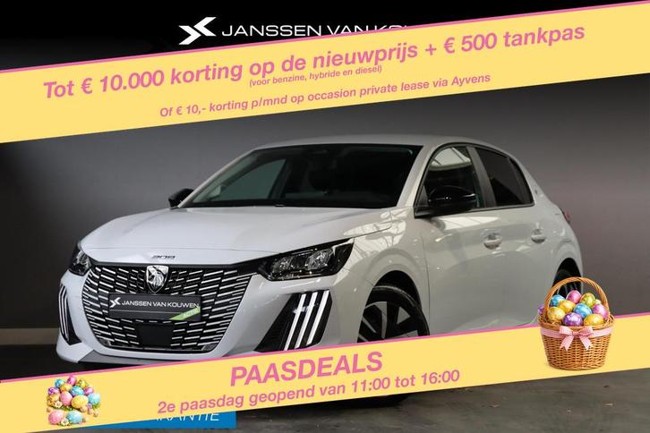 Peugeot e-208 EV Business 51 kWh 156PK / Voorraad voordeel, Auto's, Peugeot, Bedrijf, Te koop, ABS, Airbags, Airconditioning, Alarm