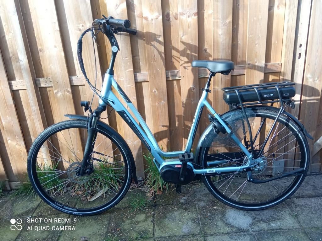 Amslod Brighton LRX, Fietsen en Brommers, Overige merken, Ophalen of Verzenden, Zo goed als nieuw, 50 km per accu of meer