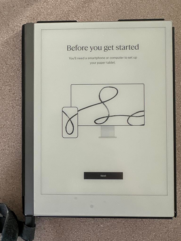 Remarkable 2 met hoes en pen, Computers en Software, E-readers, Gebruikt, 8 GB, Touchscreen, Ophalen of Verzenden