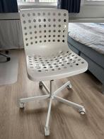 Witte bureaustoel, Ophalen, Gebruikt, Wit