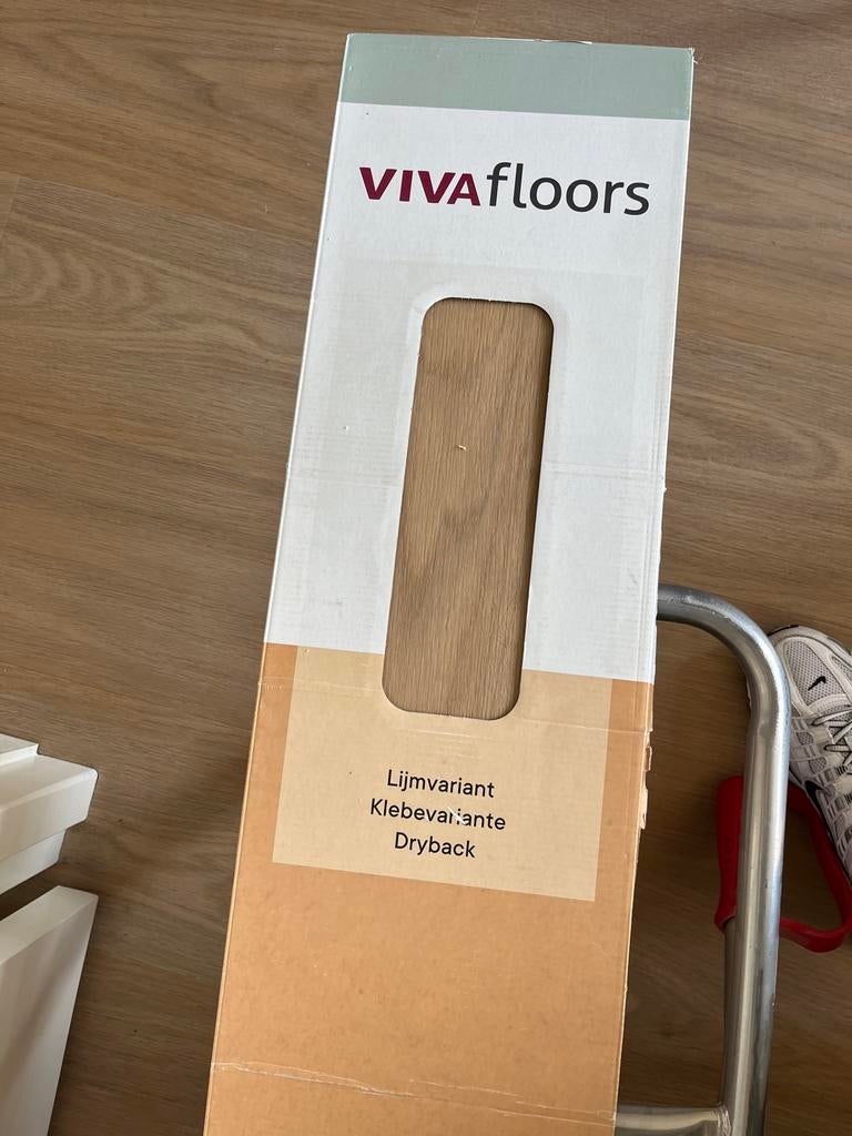 Vivafloors plak PVC eiken 7870 - 7,5m2 nieuw in doos, Ophalen, Kunststof, Overige typen, Nieuw