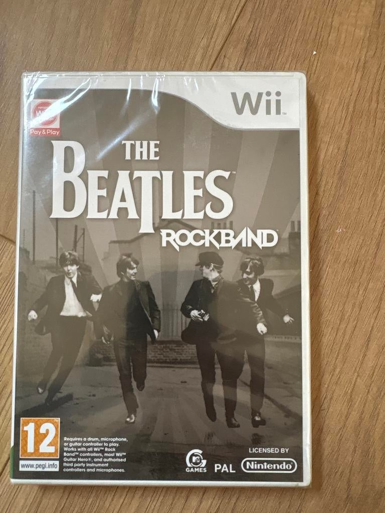 The Beatles Rock Band Wii - Geseald, Spelcomputers en Games, Games | Nintendo Wii, Muziek, Nieuw, Eén computer, Ophalen of Verzenden