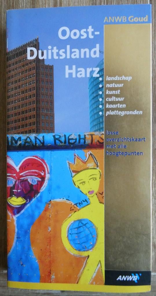 ANWB Goud Oost Duitsland - Harz incl Dresden Leipzig Berlijn, ANWB, Europa, Ophalen of Verzenden, Zo goed als nieuw