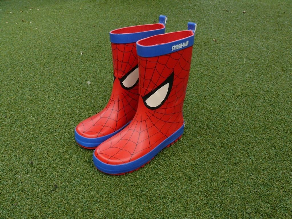 SPIDERMAN laarzen maat 32 en slippers maat 31 / 32, Kinderen en Baby's, Kinderkleding | Schoenen en Sokken, Overige typen, Ophalen of Verzenden