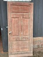 Te koop oude voordeur., Ophalen, Zo goed als nieuw, Buitendeur, 200 tot 215 cm
