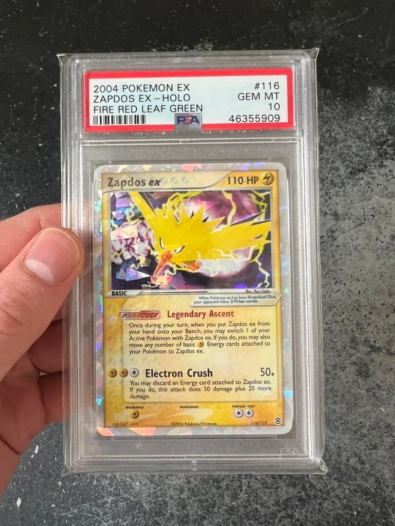 Zapdos low pop PSA 10, Ophalen of Verzenden, Zo goed als nieuw