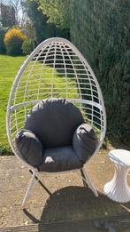 Eggchair, Ophalen, Gebruikt, Wit, Eén