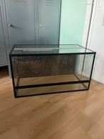 Terrarium 75x40x41, Dieren en Toebehoren, Reptielen en Amfibieën | Toebehoren, Ophalen, Zo goed als nieuw