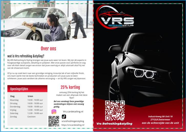 VRS cardetailing garage