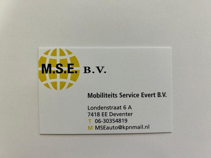 Mobiliteits service evert 