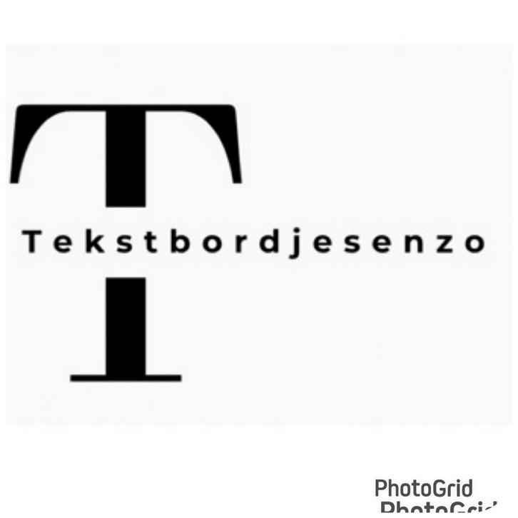 Tekstbordjesenzo
