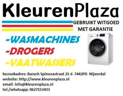 Kleurenplaza gebruikt witgoed