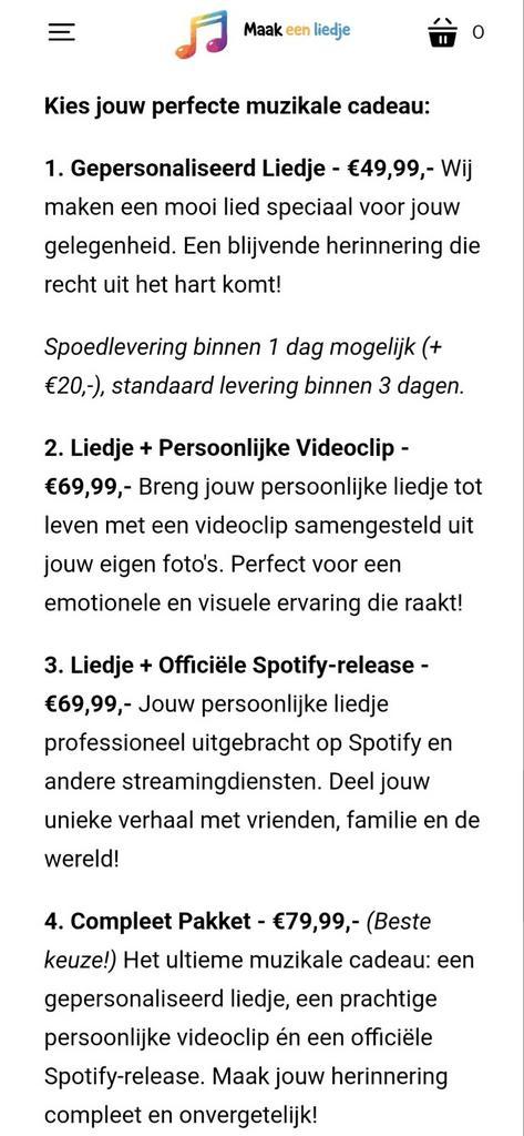 Maak een liedje