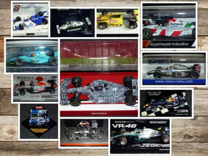 Yuui's F1 scale models