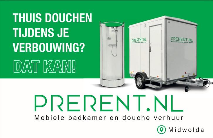 Prerent Mobiele douchecabine 